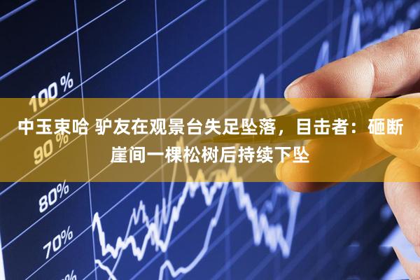 中玉束哈 驴友在观景台失足坠落，目击者：砸断崖间一棵松树后持续下坠